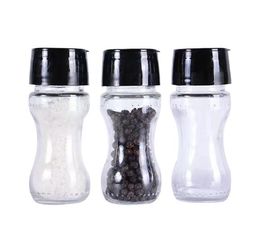 Manual Salt and Pepper Mill Grinders Plastic Core Spice Shakers Kitchen Tools Accessories Coarse Mills Portable spice jar containe8055178