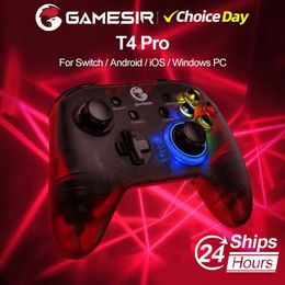 Sir T4 Pro Bluetooth Game Controller 2.4G Wireless Game Board Application to Nintendo Switch Apple Arcade MFi Gaming Android Phone J240507
