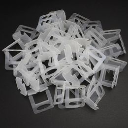 Tile Levelling System Clips 200-1000 Pieces Tile Spacers 1/1.5/2/2.5/3MM for Ceramic Tile Laying Levelling Construction Tools