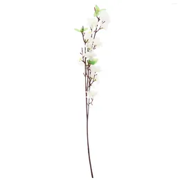 Decorative Flowers 65cm Artificial Peach Blossom Simulation Flower For Wedding Decoration Home Decor