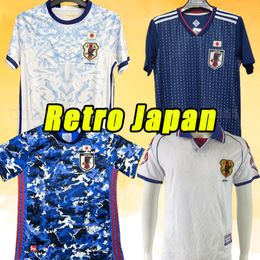 1998 Japan National Team NAKATA Mens Soccer Jerseys SOMA AKITA OKANO KAWAGUCHI Retro Football Shirt KAZU HATTORI Goalkeeper 16 17 18 20 1998 HOME aWAY 98