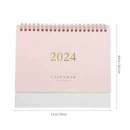 Calendar Desk Pad Calendar Block Calendar Desk 2024 Mini Ornaments Table Tabletop Vertical 25.5X21X8CM Decorative Office Gift Household