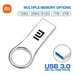 Drives Xiaomi HighSpeed USB 3.0 Flash Drive 2TB Portable Pen Drive SSD Wholesale For Laptop 1TB 512GB Large Capacity U Disk for Phone