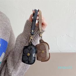 Creative leather Keychain Car Key Buckle Woman Wallet Bags Pendant Purse Bag Car Cute Keychain Handmade Soft Leather Lipstick Mini headset bag Keychains Lanyards