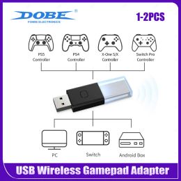 Adapter Wireless Game Controller Receiver for Nintendo Switch USB Receiver for PS4/5 Bluetoothcompatible 5.0 Adapter for Xbox One S/X