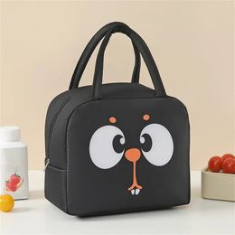 Cartoon Lunch Bag Portable Cute Pet Oxford Tygdjockad isolering Fresh Handheld Ice Pack Box 240422