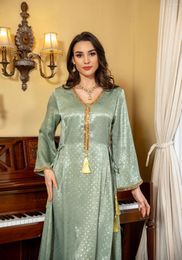 Ethnic Clothing Velvet Abaya Muslim Fashion Women Diamond Long Maxi Dress Turkey Dubai Saudi Kaftan Islamic Eid Party Arab Gown Jalabiya