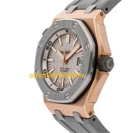 Automatic Watch AP Luxury Watches APS factory Audemar Pigue Royal Oak Offshore Auto Or Montre Titane 15711OI.OO.A006CA.01 OPKB