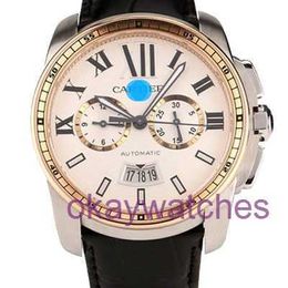 Crater Mechanical Unisex Watches New Series Automatic Machinery Room Gold Mens Watch 42mm with Original Box