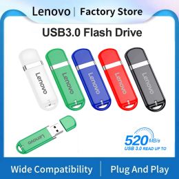 Adapter Lenovo USB Flash Drive USB 3.0 Interface Real Capacity 2TB 1TB Pen Drive High Speed 520mb/s Pendrive Customize Logo For Ps4/ps5