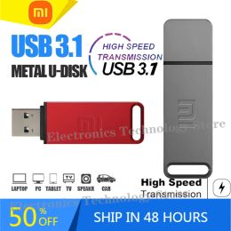 Drives USB 3.1 Original 2024 Xiaomi U Disc OTG Chips Metal Flash Pen Drive 2TB Large Capacity 512G Flash Memory 1TB For Laptop PC Gift