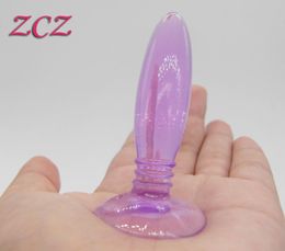 100 Real Po Sex Products Anal Toys Anal Plug Suction Cup Flexible Dildos for Woman Beads Butt Plug SX6871741519