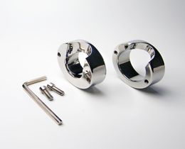 Stainless steel Ball Weight Scrotum Ring Penis cock testis Restraint device Adult sex products 620g Ball Stretcher 2015 NEW9669252