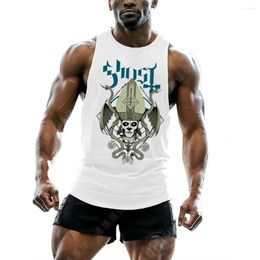 Men's Tank Tops Y2k Fashion Basketball Sport Sleeveless Vest Outdoor Fitness Sports Quick Drying 2D Fun Print