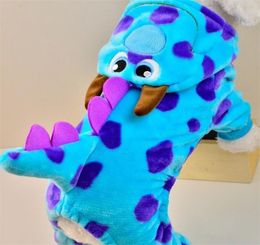 Bubble Dinosaur Cartoon Dog Clothes For Small Dogs Winter French Bulldog Jacket Dog Halloween Costume Chihuahua Coat Pet Clothes 27557957