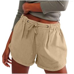 Women's Shorts Casual Wide Leg Sweat Summer Athletic Gym Loose Hiking Running Jogger With Pockets Ropa De Mujer