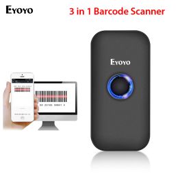 Scanners Eyoyo Ey009c Barcode Scanner Bluetooth Ccd Bar Code 2.4g Pocket Wireless&wired Mini Lector Codigo De Barra Escaner Scaner Scan