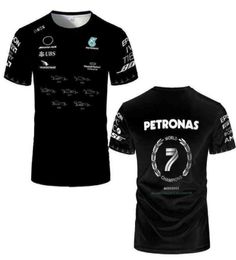 T Shirt Men039s And Women039s 3D Printed Short Sleeve Top 2022 Summer 1 Fan Locomotive Moto Racing Lewis Hamilton9028178