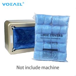 Covers Disposable TBuckle Overshoes for Automatic Shoe Cover Dispensers Dustproof Boot Covers Waterproof Plastic and NonWoven Indoor