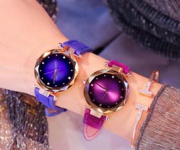 Casual Leather Strap Beautiful cwp Womens Wrist Watch Recreational Fashion Schoolgirl Dazzle Diamond Colorful Dal Female Quartz Wa6793967