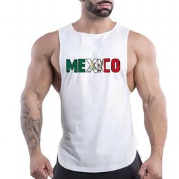 Men's Tank Tops Clothing Mens Tank Top Y2k Sleeveless Basketball Shirt Outdoor Fashion Leisure Breathable Four Seasons Fast Drying Sports Fnaf Gym Y240507
