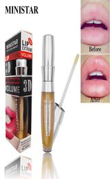 Brand ministar Sexy Lips Care Makeup 3D Volume Lipgloss Tint Beauty Long Lasting Ultra Oil Moisturiser Liquid Lipstick Plumper Lip2365583