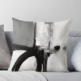 Pillow Black White Grey Abstract Throw Sofa Covers Case S For