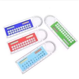 Solar Energy Wholesale Calculators Portable Mini Creative Multifunction Ruler Student Rulers Calculator s