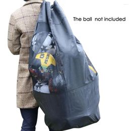 Day Packs Football Equipment Bag Basketball Volleyball Big Ball Heavy Duty Mesh Large Capacity Storage