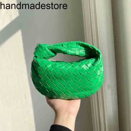 Venetabottegs Handbags Bag Jodie Designer Buy Knotted Woven Parrot Green Classic Horn One Shoulder Portable Womens D7wz