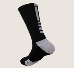 IN stock EU USA Professional Elite Basketball Socks Long Knee Athletic Sport Socks Men Fashion Designer Walking Running Tennis Spo6580930