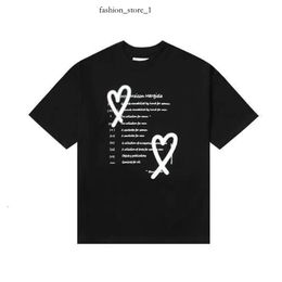 MM6 Designer Luxury Classic T Shirt Chest Letter Pattern Printed Mens and Womens Maison Top Summer Breathable High Street Cotton Loose Tee Margiela Mm6 T-shirts 209