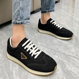 Casual Shoes Sneakers Lower-Impact Bovine leather Women Nama Woven Platform Low Top Sneakers Embroidered Suede mesh Sneakers Platform Sneakers Size39-46