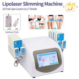 Slimming Machine Lipolaser Slimming Liposuction Machine 14 Pads Lipo Lasers Diode Cellulite Removal Fat Loss Home Salon