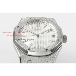 Designer APS Glass Mens Wristwatches Stainless Calibre 10.4Mm Brand 4302 Watches Swiss 41Mm SUPERCLONE Designer Women's Aaaaa Mechanical ZF 15510 Frost Gold 2321