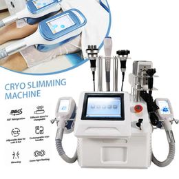 Other Beauty Equipment Hot Cryolipolysis Fat Freeze Machine Cool Body Sculpt Contouring 7 In 1 Lipolaser Cavitation Cryolipolyse Slim Equipm