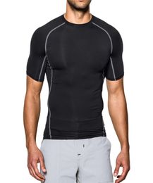 quality design your own fitness wear spandex compression wear sport running shirt6778844