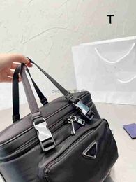 10A+ Mirror quality Designer postman's bag parachute waterproof nylon canvas cosmetic bag box one shoulder portable women's bag large