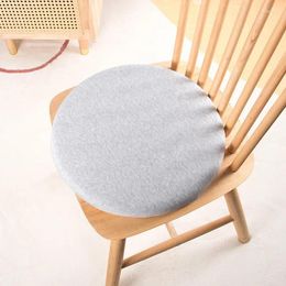 Pillow Waterproof Round Thin Chair Pad Office Removable Non-slip Square Seat