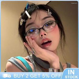 Sunglasses Eye-catching Nearsighted Prescription Comfortable Wear Retro Small Frame Glasses Eyeglasses For Women Personalized Frames Modern