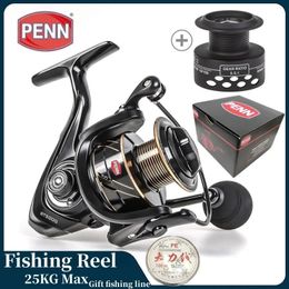 PENN Professional Fishing Reel 5.5 1 Gear Ratio 131 Bearings Max Drag 25KG Gapless Retrieval System 240507