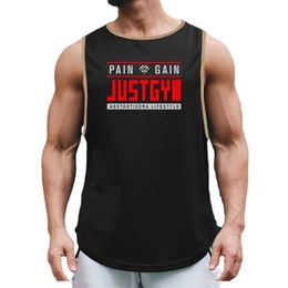 Men's Tank Tops Muscleguys Gym Clothing Men Fitness Tank Top Bodybuilding Vest Mesh Workout Slveless Shirt Mens Basketball Sports Jerseys Y240507