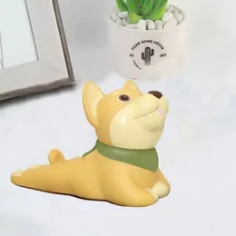 Decorative Plates Cartoon Animal Phone Stand Practical Dog Shape Cute Decor Holder Lazy Desktop Ornaments