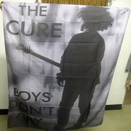 Accessories The Cure Singer Posters Hanging Pictures Rock Music Stickers Rock Band Flag Banner Canvas Printing Art Tapestry Mural Wall Decor