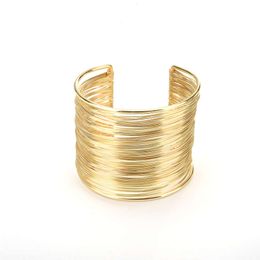 Jewellery Fashion New Exaggerated Personality Open Iron Wire Bracelet