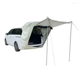 Tents And Shelters Include Poles!Rear Tent MPV Special Outdoor Camping Car Tail Multifunction Roof Extension Sunshade Rain Protection