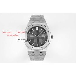 Wristwatches Swiss 41Mm Glass Stainless 10.4Mm Brand APS 15550 Women's Designer Mens SUPERCLONE Calibre ZF Aaaaa Watches 4320 Mechanical Designer 890