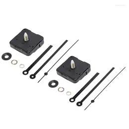 Watch Repair Kits 2PCS Clock Mechanism Diy Kit Plastic Metal For Parts Wall Quartz Hour Minute Hand Movement