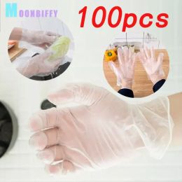 Gloves 100PCS Disposable Gloves Multifunctional Gloves For Kitchen Cooking Household Cleaning Latex Free Food Prep Safe Gloves
