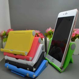 Cell Phone Mounts Holders Universal Holder for Phone Desktop Foldable Adjustable Cell Phone Stand Holder for Tablet Mobile iPad Kindle Support Telephone